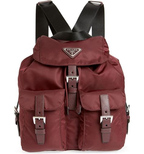 prada backpacks on sale|prada backpack nylon for women.